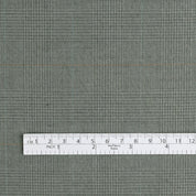 Prince Of Wales Check Poly / Wool Suiting - Moth