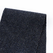 Wool Blend Tweed Coating - Night Sky