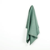 Midweight Linen Herringbone - Eucalyptus