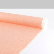 Herringbone Linen - Peach Sorbet