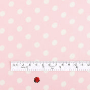 Ladybird Polka Dot Poly Twill - Candy