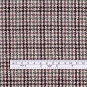 Houndstooth Wool Blend - Lichen