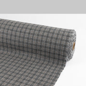 Houndstooth Wool Blend - Stone
