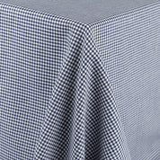 Houndstooth Cotton Suiting - Navy