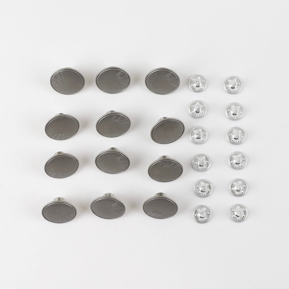 KATM Jacket Hardware Set - Silver