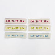 KATM Woven Labels - Eat Sleep Sew