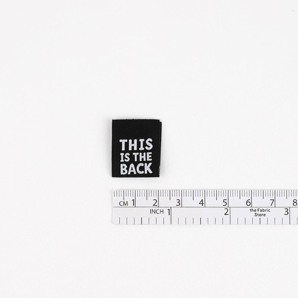 KATM Woven Labels - This Is The Back Duo