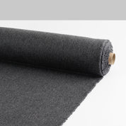 Brushed Wool/Nylon Coating - Gravel