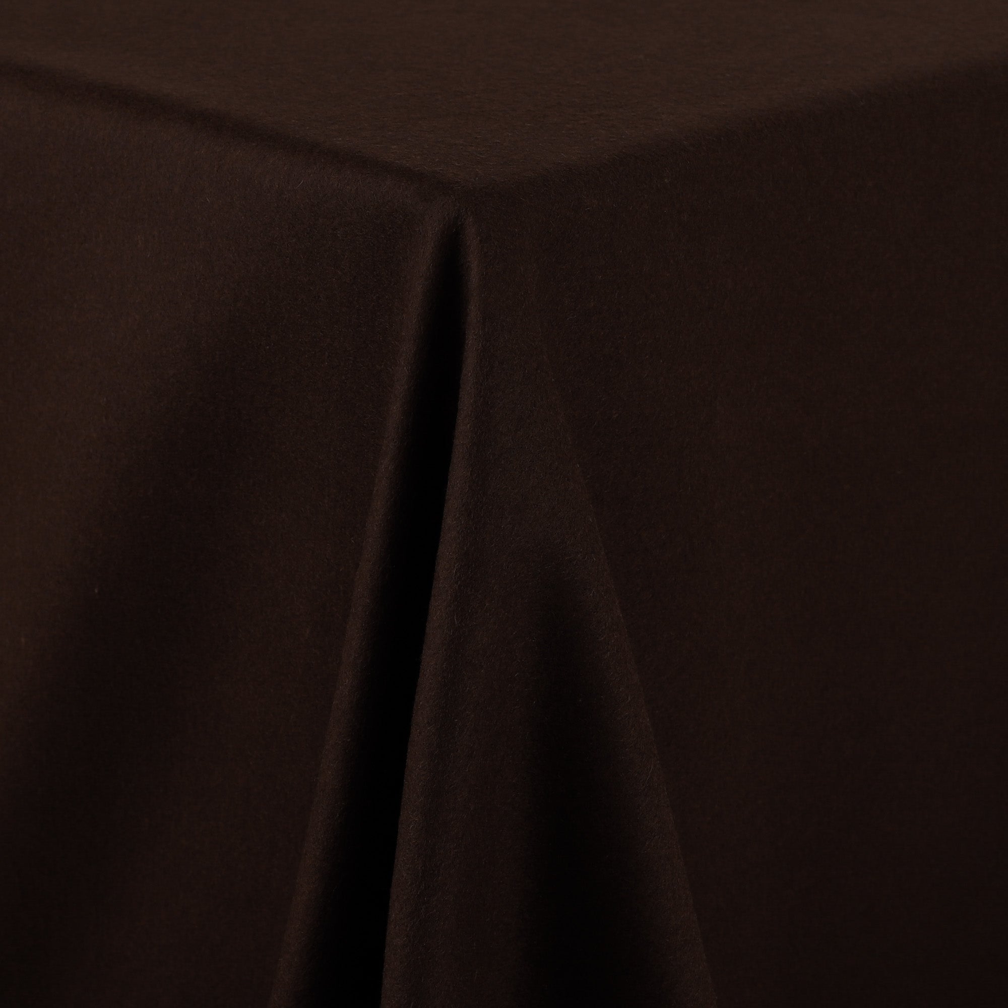 Brushed Wool/Nylon Coating - Ganache