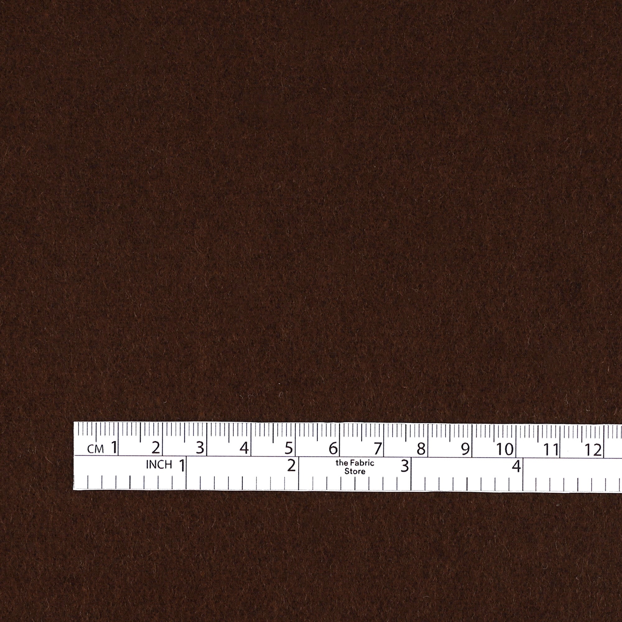 Brushed Wool/Nylon Coating - Ganache
