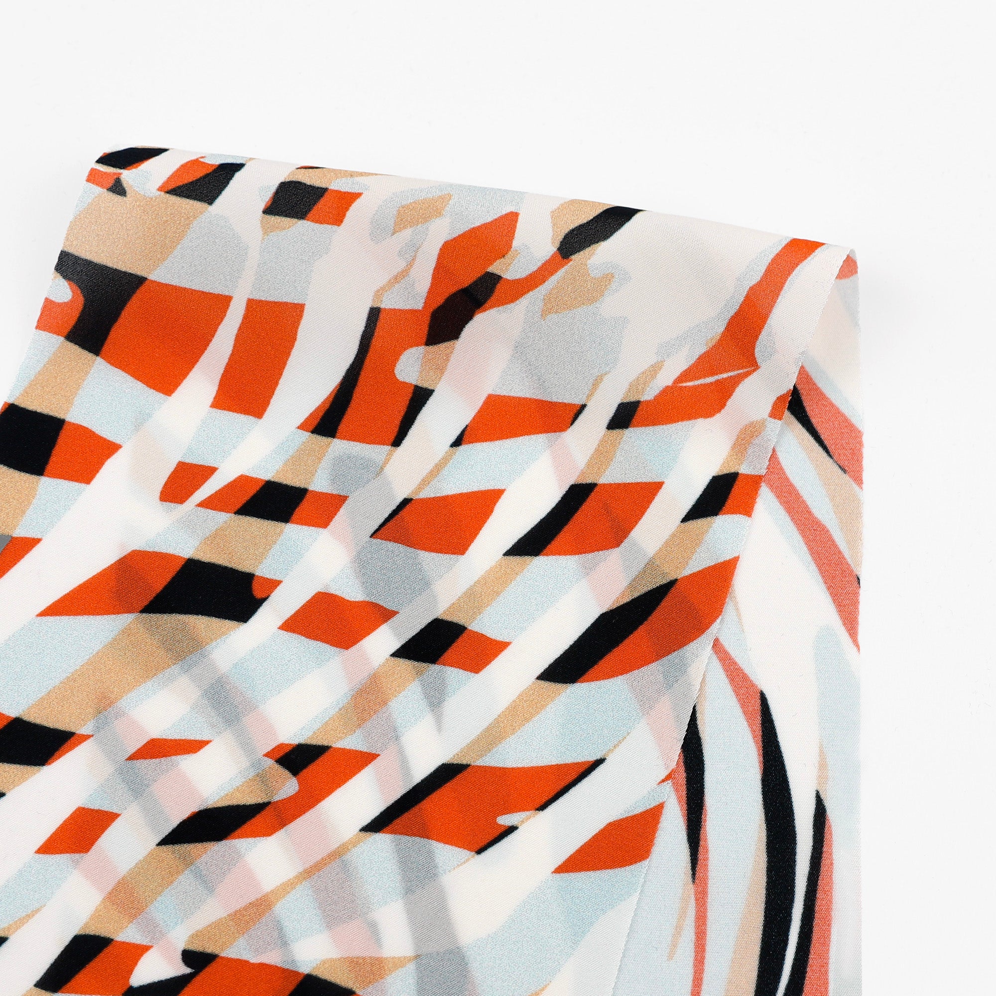 Zebra Cdc Layered Zebra Viscose CDC - Beach – The Fabric Store NZ