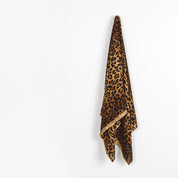 Leopard Tissue Crepe Viscose - Brown