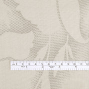 Silhouette Bloom Foiled Cotton - Sandstone