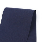 Stretch Silk / Cotton Oxford - Marine (remnant)