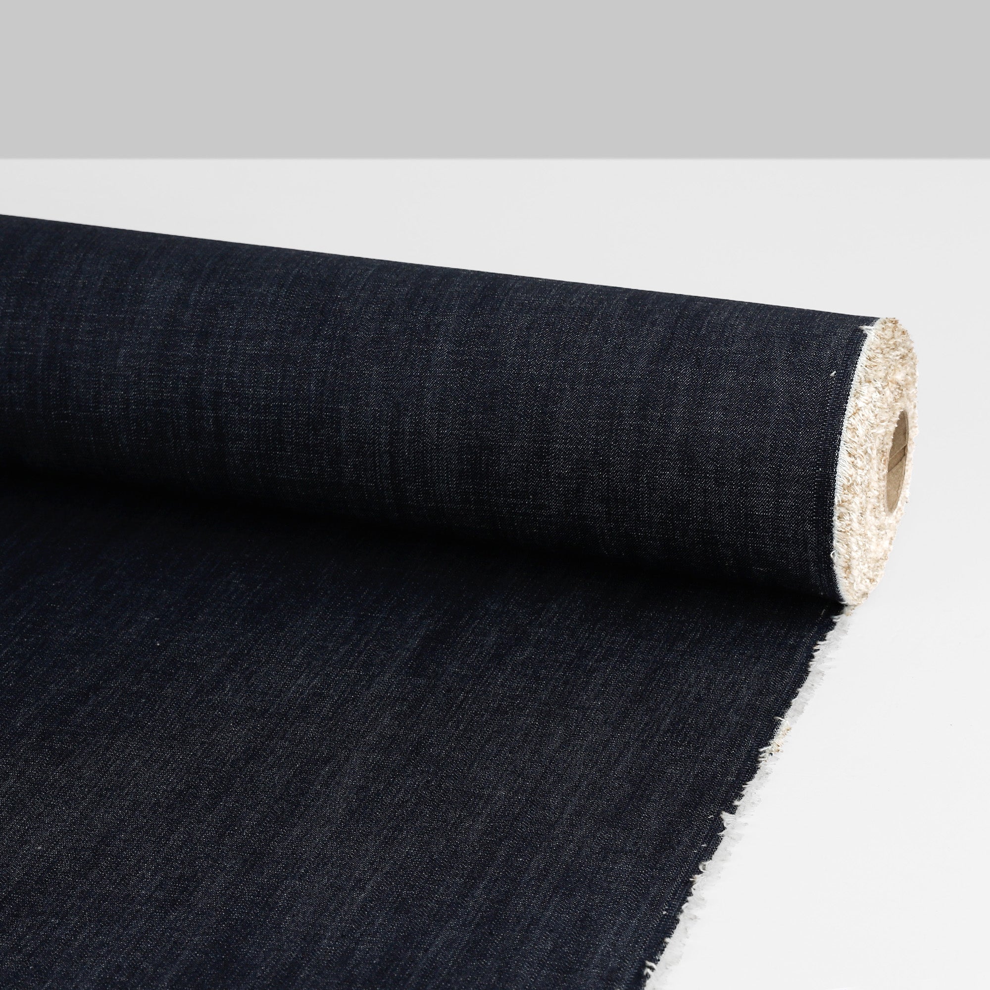 Midweight Woven Denim - Dark Indigo