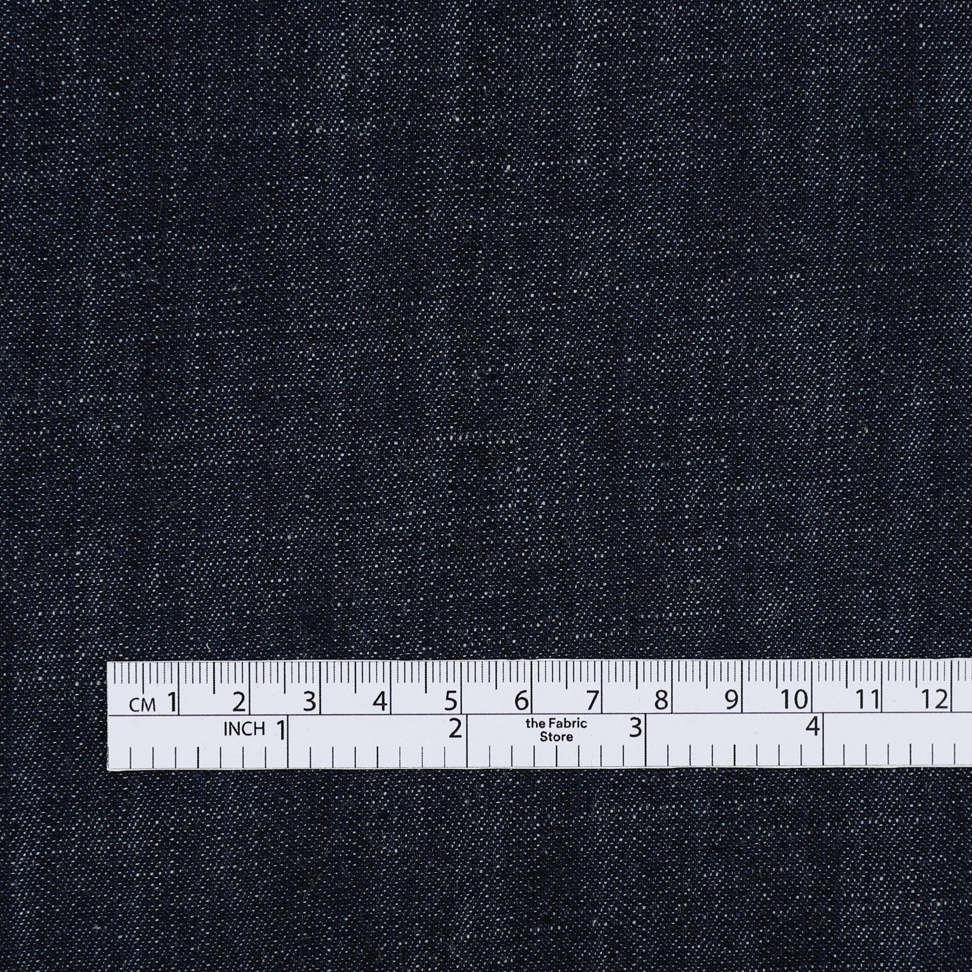 Midweight Woven Denim - Dark Indigo