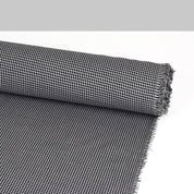 Tiny Gingham Cotton Shirting - Black