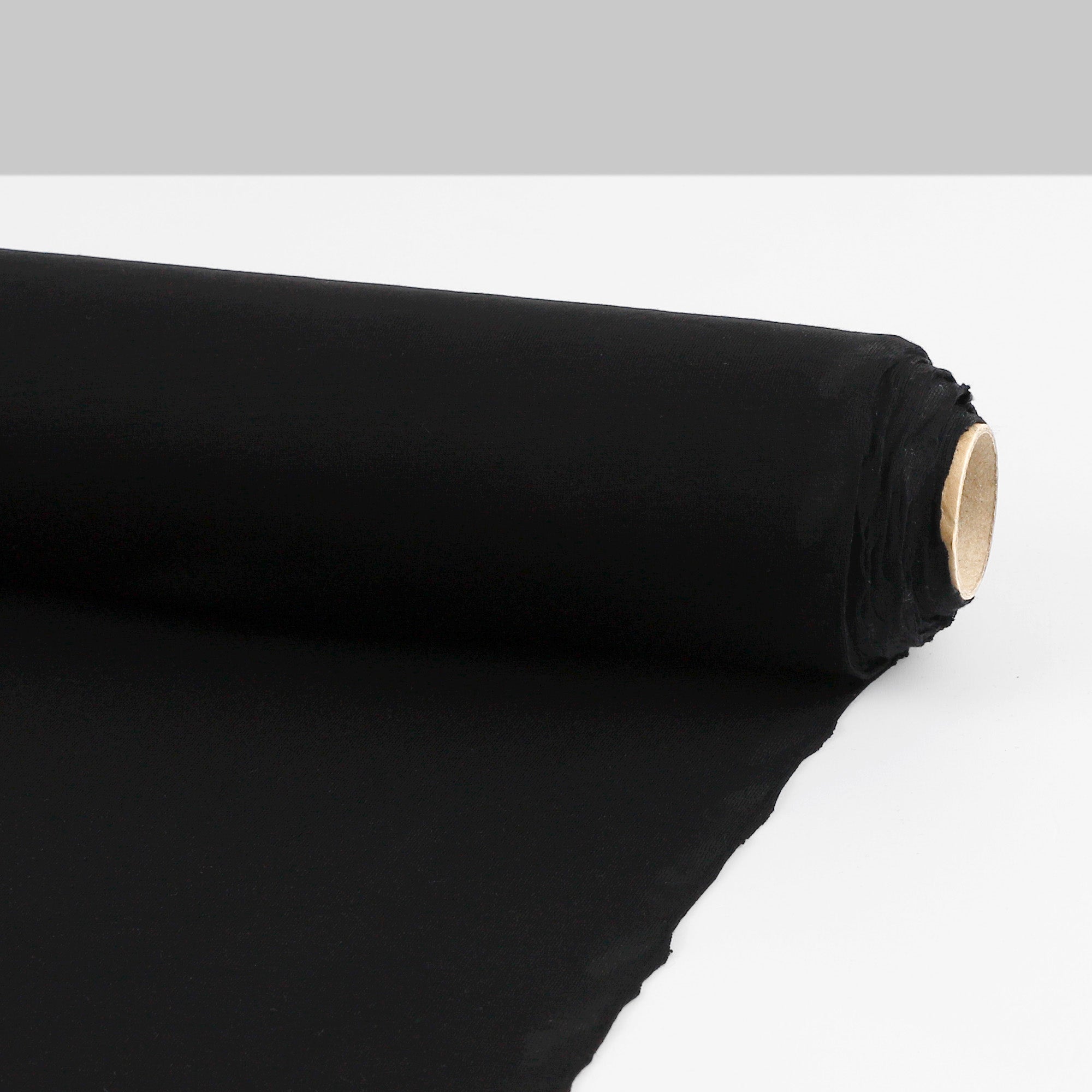 Plain Viscose Jersey - Black
