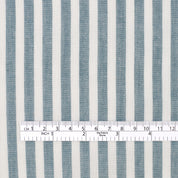 Summer Stripe Cotton/Rayon - Lagoon