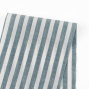 Summer Stripe Cotton/Rayon - Lagoon