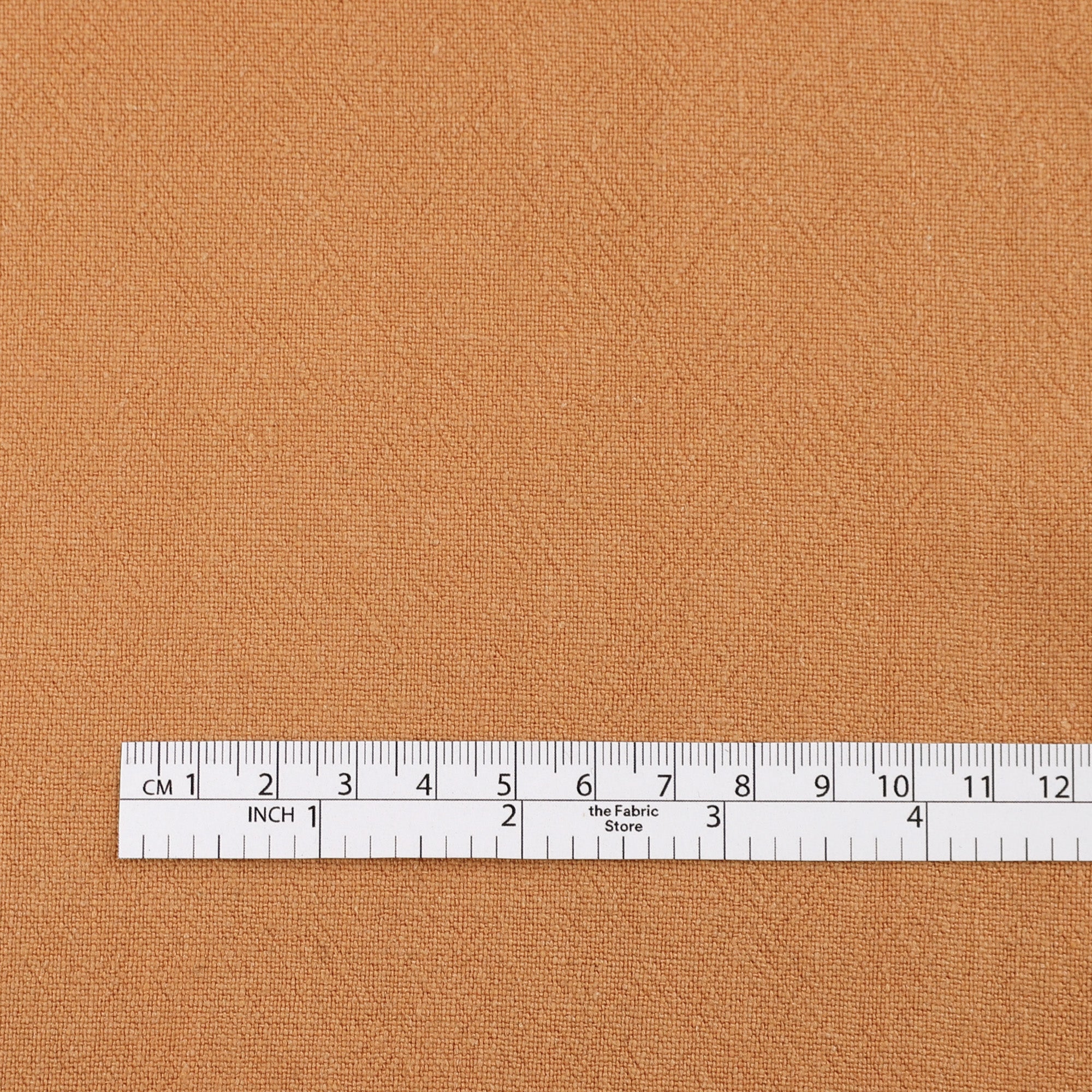 Slubby Linen / Rayon Crepe - Gingerbread
