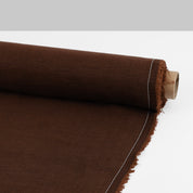 Slubby Linen/Cupro Twill - Ganache