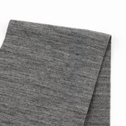 Stretch Merino / Nylon Sweatshirting - Zinc Marle