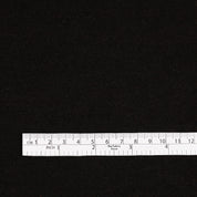 Midweight Pure Merino Interlock - Black