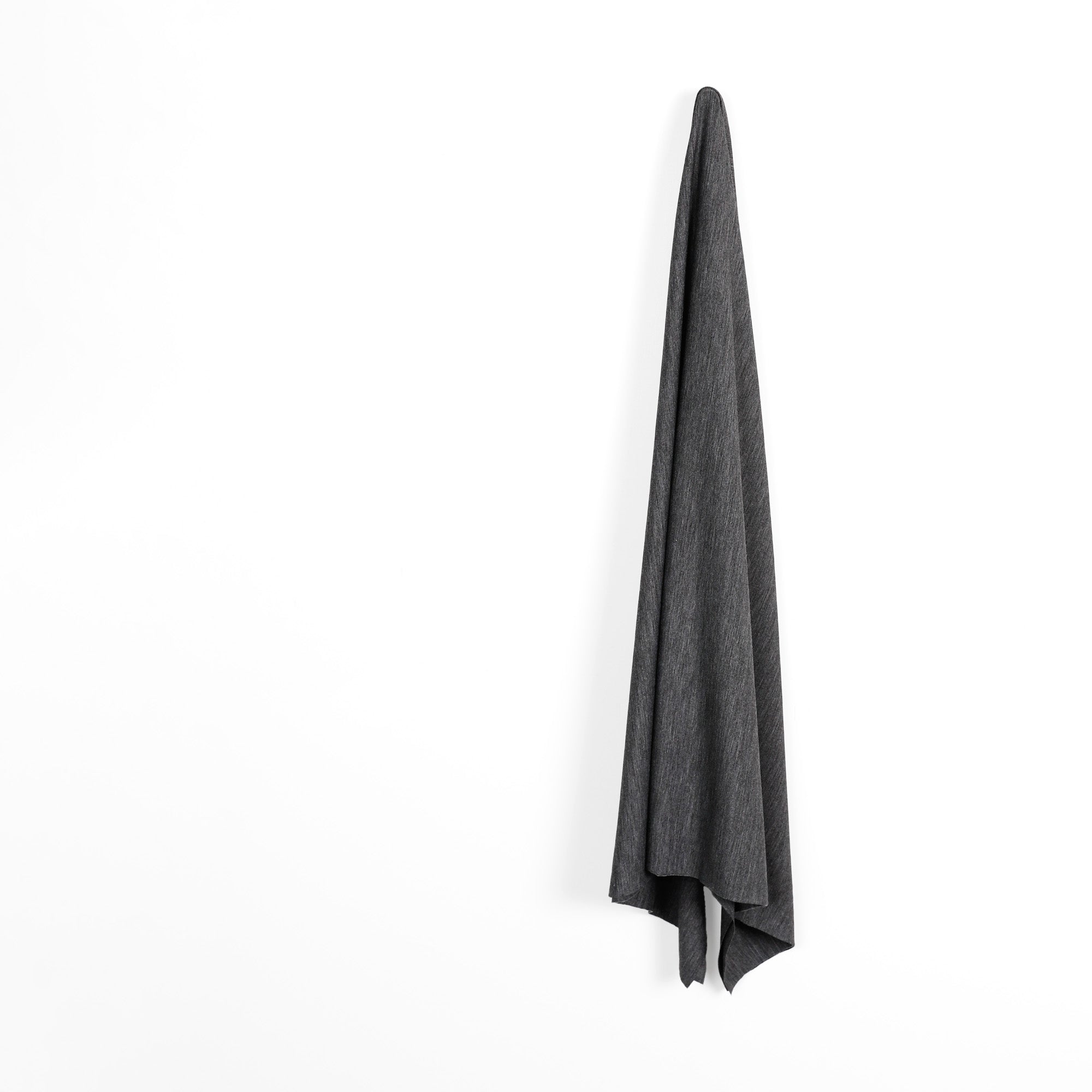 Stretch Merino / Recycled Poly Jersey - Flint