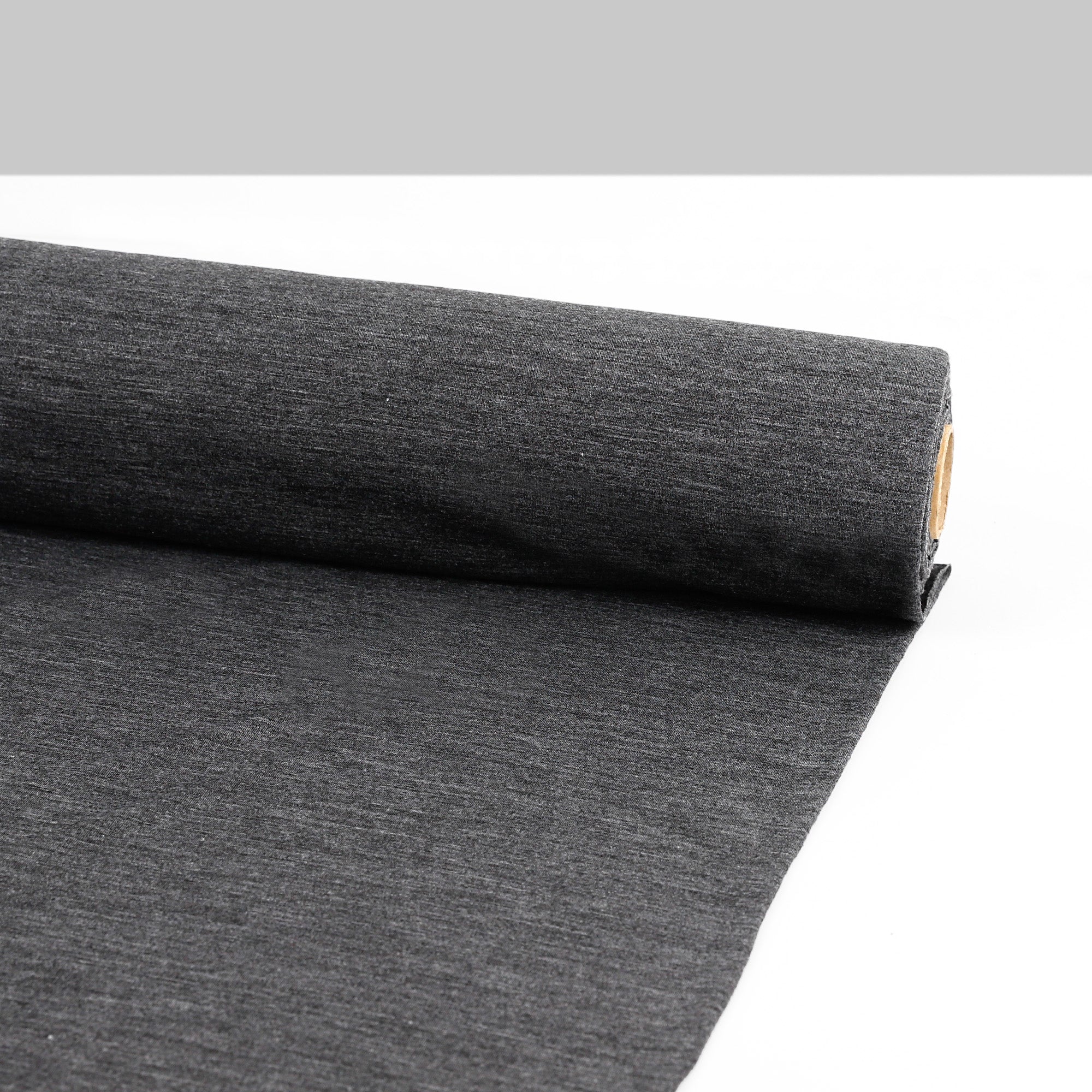Stretch Merino / Recycled Poly Jersey - Flint