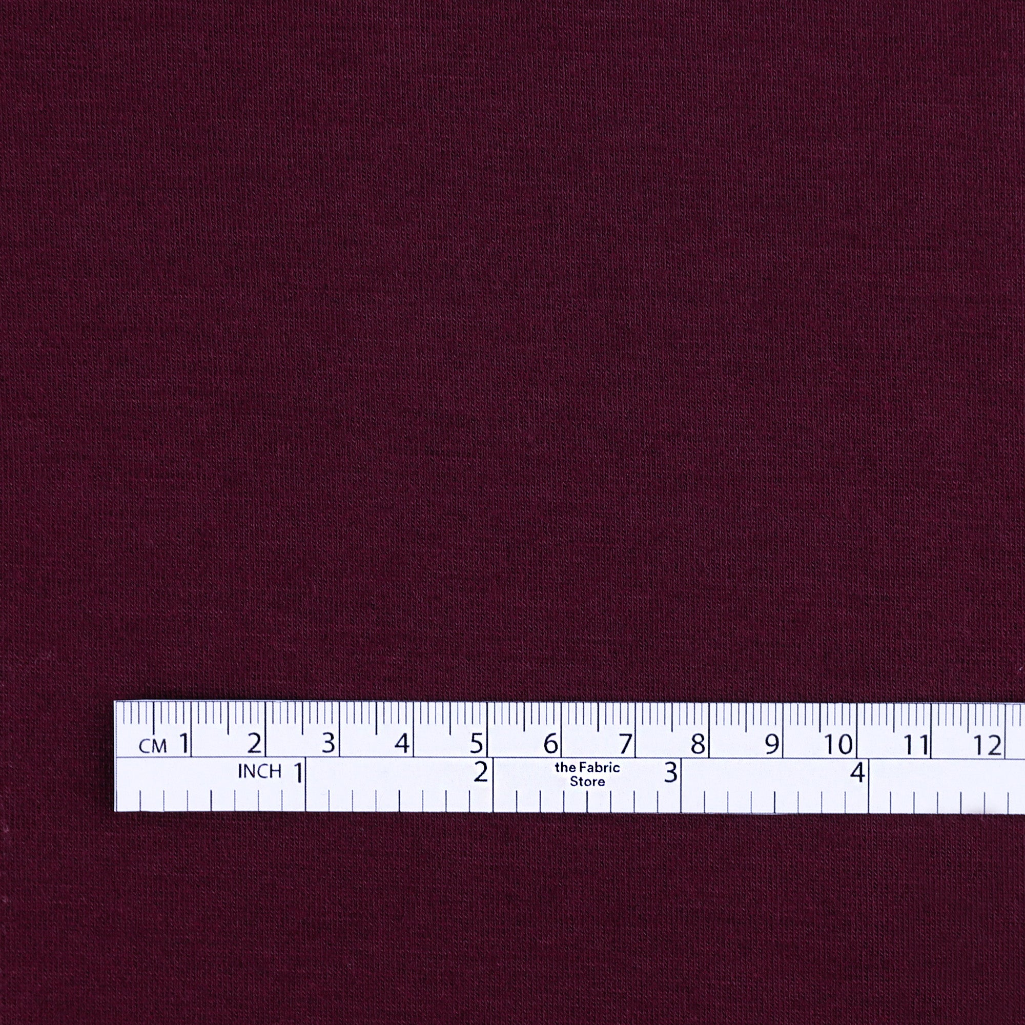 Stretch Merino Blend Jersey - Port
