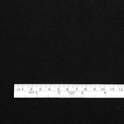 Merino Herringbone Sweatshirting - Black