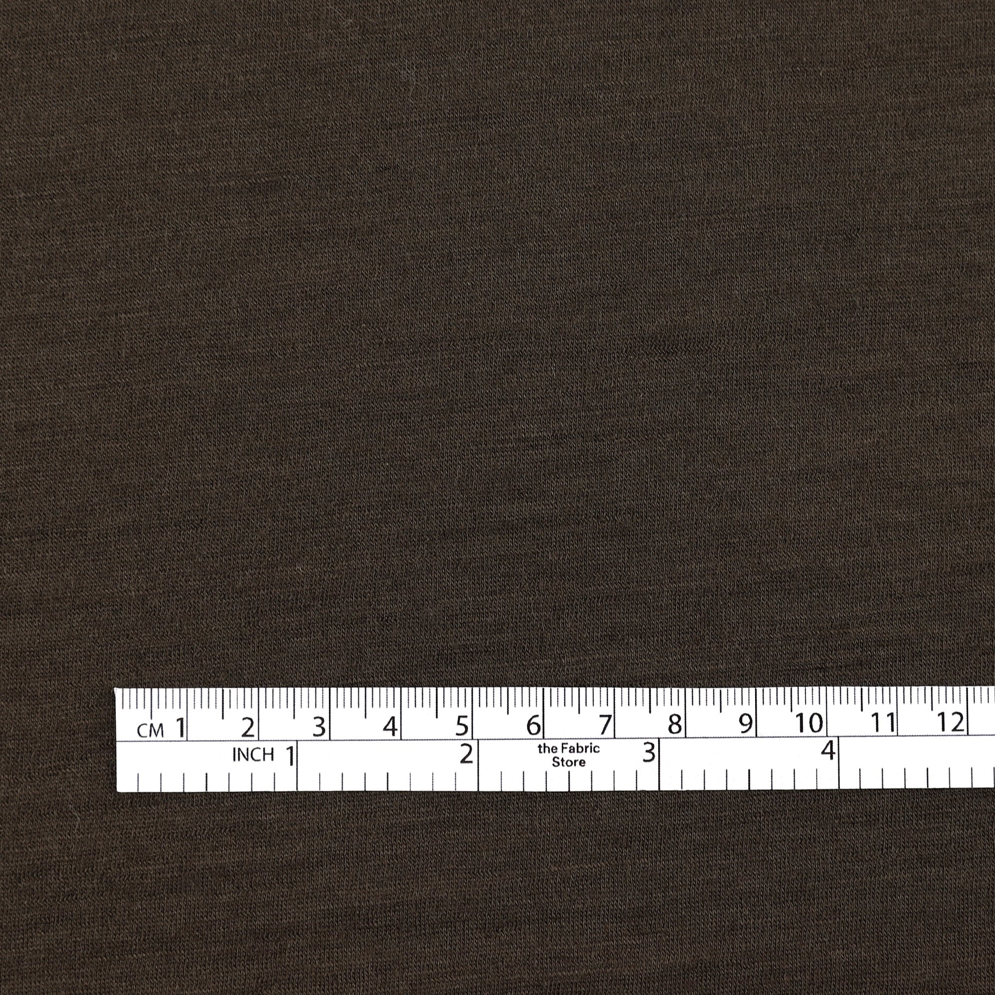 Pure Merino Jersey - Chocolate