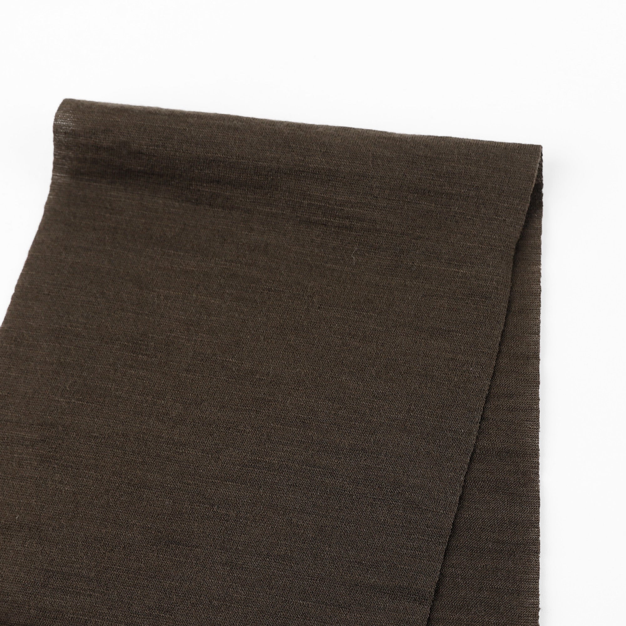 Pure Merino Jersey - Chocolate