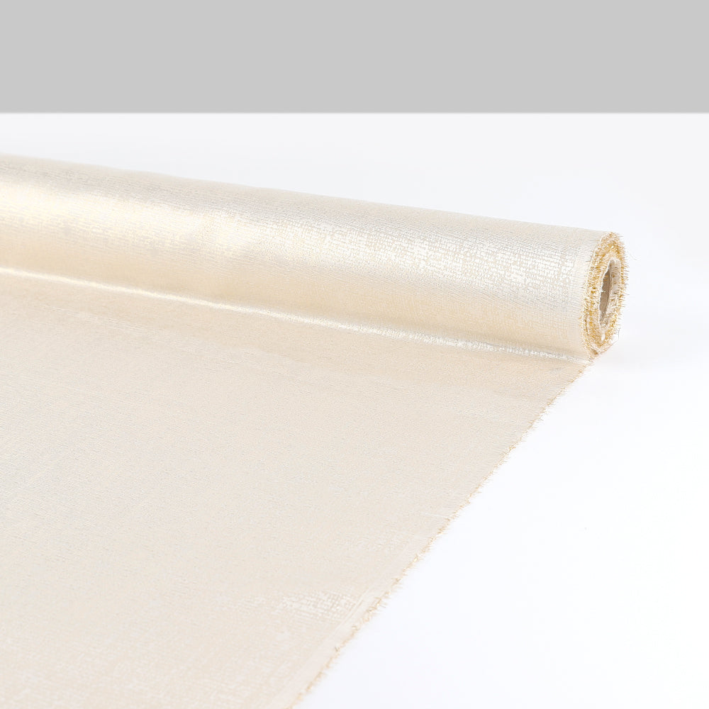Metallic Silk Jacquard - Gold