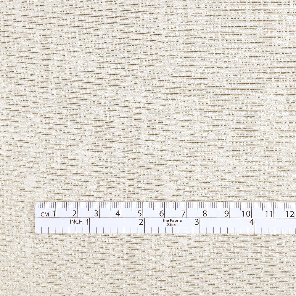 Metallic Silk Jacquard - Gold