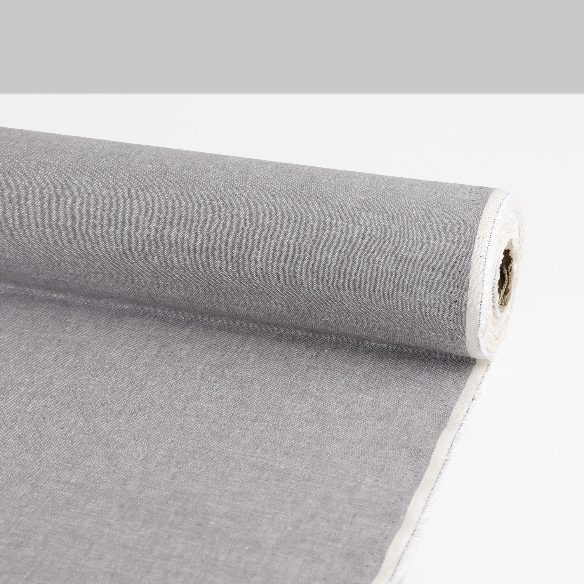 Midweight Chambray Linen - Stone