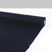 Midweight Soft Linen Mix Twill - Ink (remnant)