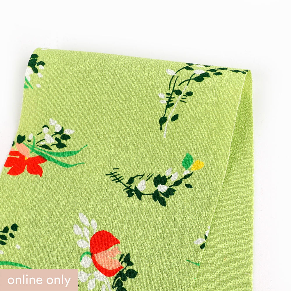  Ecovero Crepe - Apple