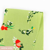 Fallen Sprigs Viscose / Ecovero Crepe - Apple