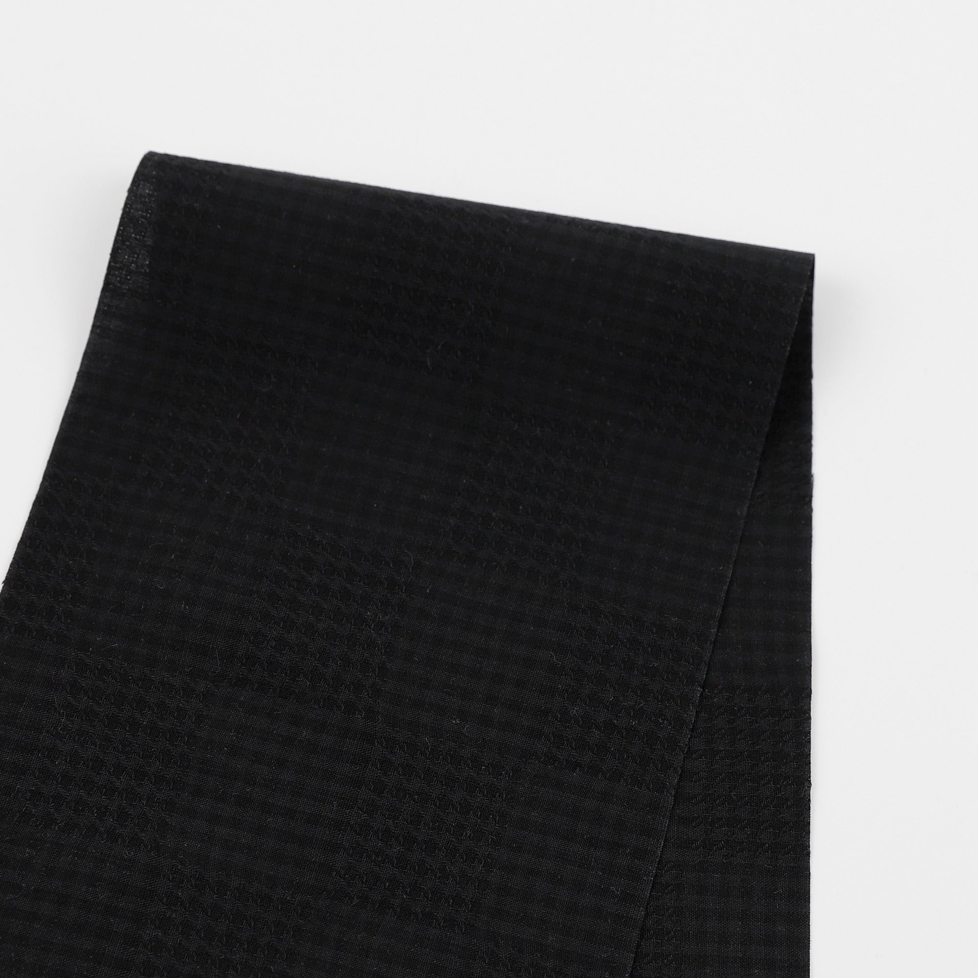 NZOnlyPuppyToothCheckShirtingBlackAWC.jpg