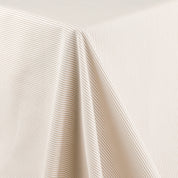 Small Candy Stripe Cotton - Crema