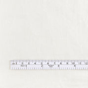 Tumbled Heavyweight Basketweave Linen - Ivory (remnant)