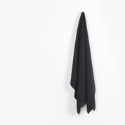 Sateen Wool / Poly Suiting - Dark Navy