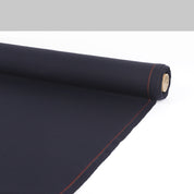 Sateen Wool / Poly Suiting - Dark Navy