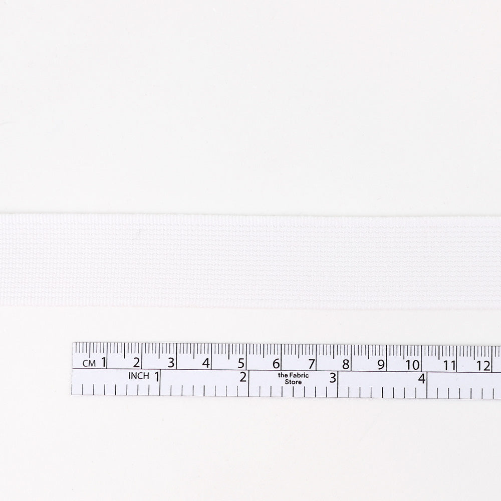 Cotton Webbing 25mm - White