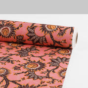 Tropical Passionflower Linen - Pink Mix