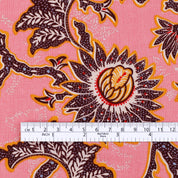 Tropical Passionflower Linen - Pink Mix