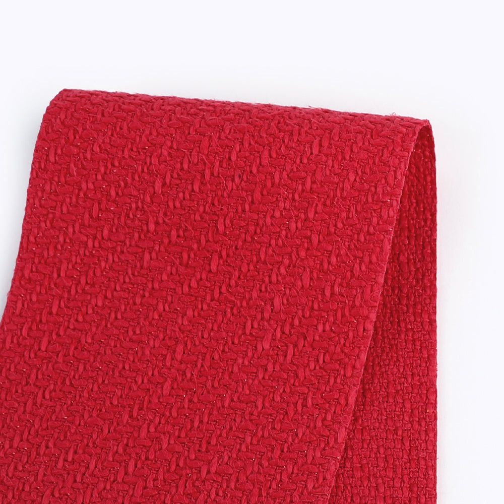  Poly Shimmer Tweed - Bright Raspberry