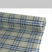Brushed Plaid Cotton - Matcha